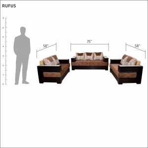 RUFUS 7 Seater Sofa