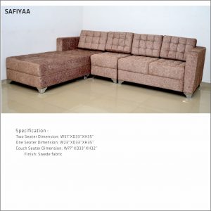 SAFIYAA 5 Seater Sofa with Couch