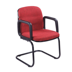 Visitor Chair With Coated Pipe Stand