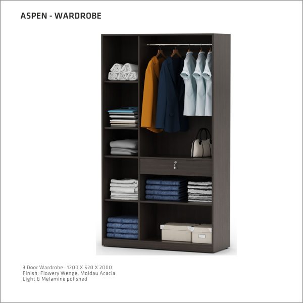 Laurel 3 Door Wardrobe