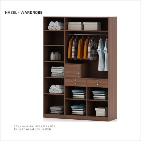 Hazel 4 Door Wardrobe
