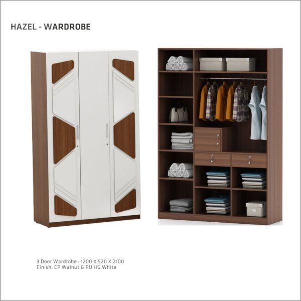 Hazel 4 Door Wardrobe