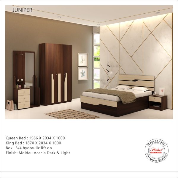 Juniper Queen Size Bed