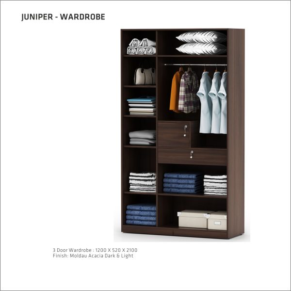 Juniper 3 Door Wardrobe