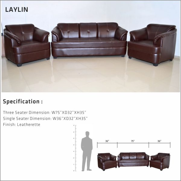 LAYLIN 5 Seater Sofa