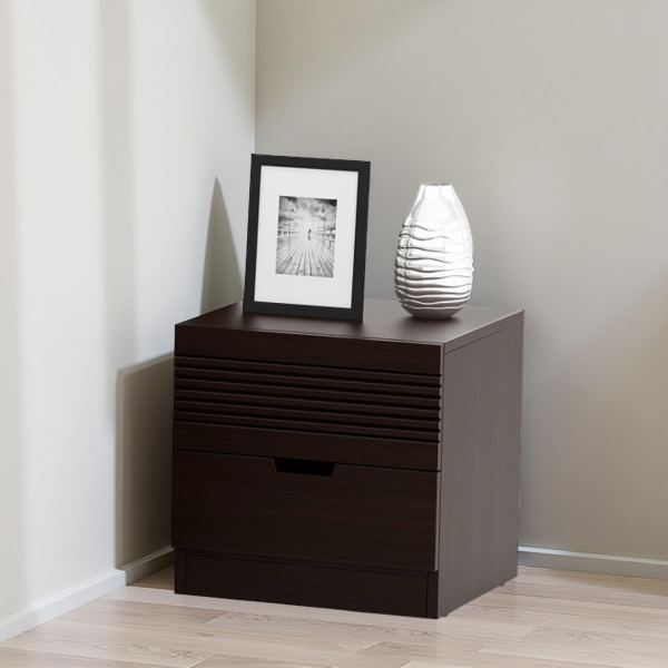 Minerva Bed Side Unit 2 Drawer