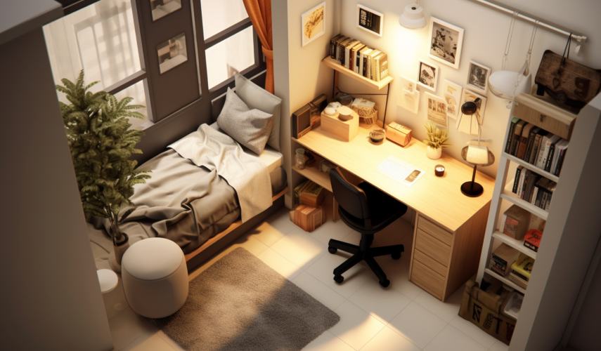 Throne Study Table for home office or student use