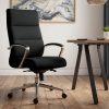 Leatherette Tapestry Office Chair with chrome base