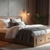 Adonis Queen Size Bed with hydraulic storage