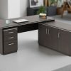 Modern modular work desks and office chairs