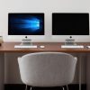 Computer Tables in a Home Office Setup showing maximum Space Optimization and a clean workspace